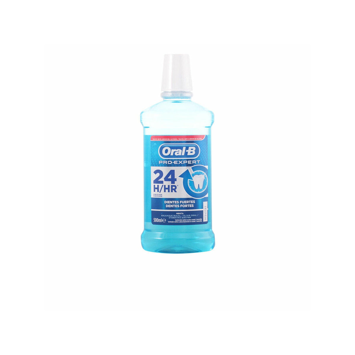 Oral-B Pro-Expert Strong Teeth Mouthwash – Alcohol-Free Fluoride Mint Rinse (500 ml) 2