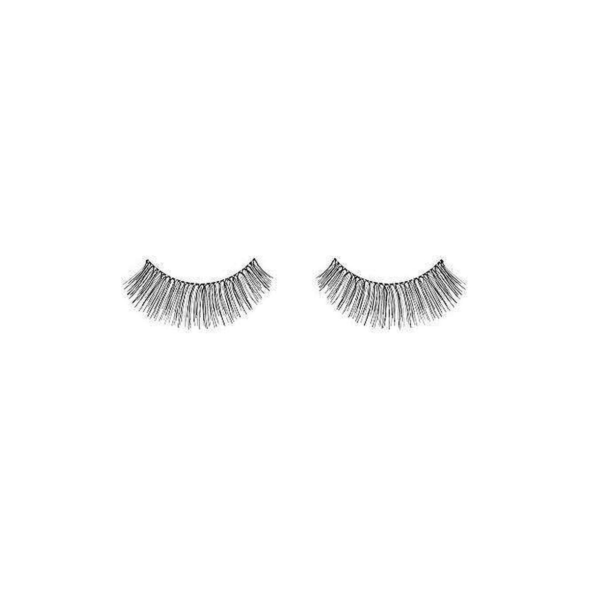 Ardell Fashion Lashes 105 Black strip lashes pair on white background