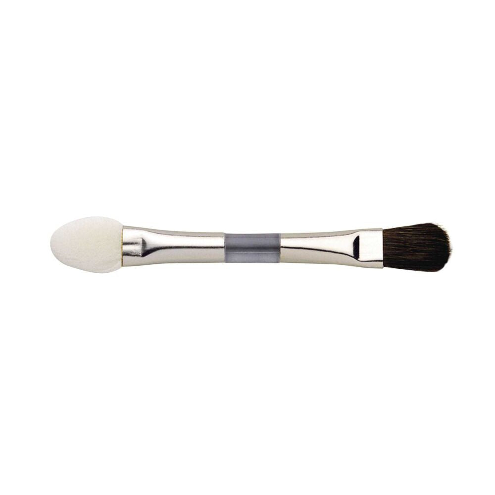 ARTDECO Eyeshadow Duo Applicator 6010 sable brush and sponge tip on white background