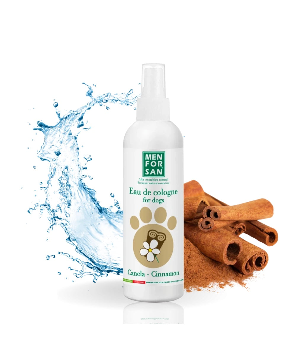 Menforsan Cinnamon Eau de Cologne for dogs 125 ml spray bottle