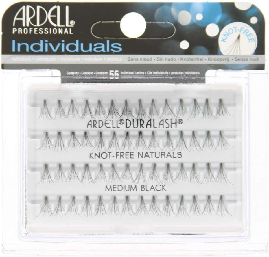 Ardell Duralash Knot-Free Naturals Medium Black pack, extra angle