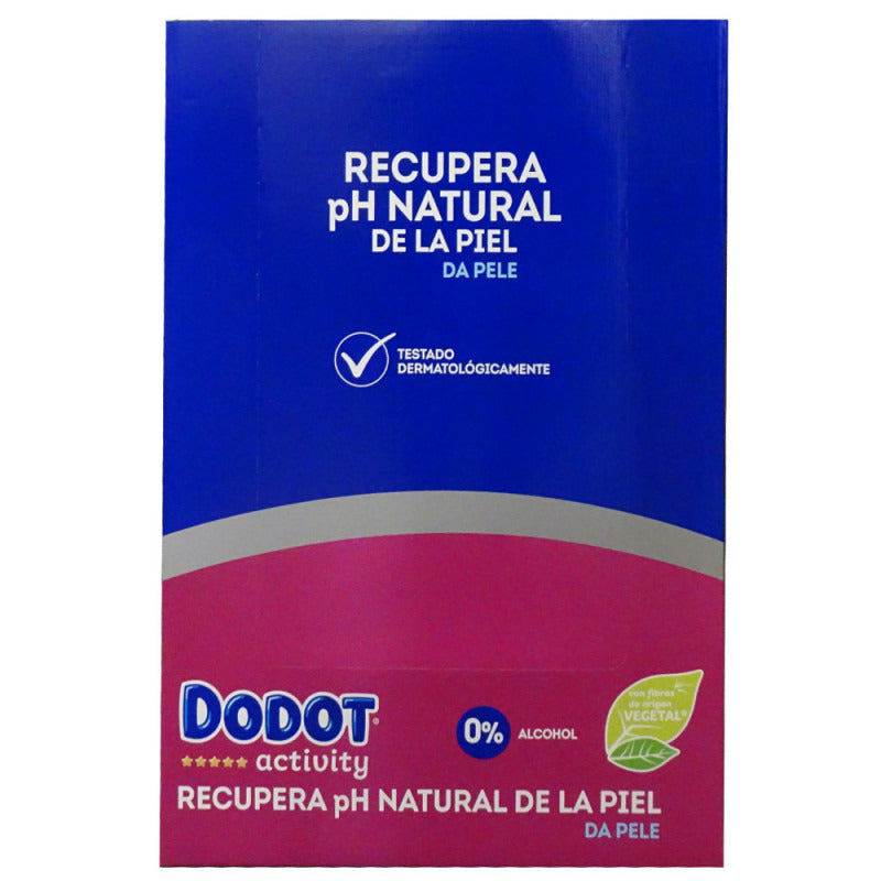 Dodot Activity wipes pack panel restoring skin natural pH