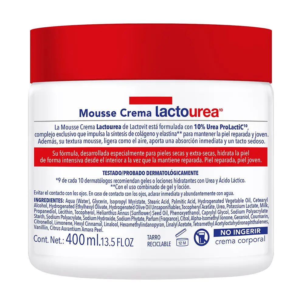 Lactovit Lactourea Feuchtigkeitsspendende Körpercreme - Intensive Hydratation für trockene Haut (250 ml)