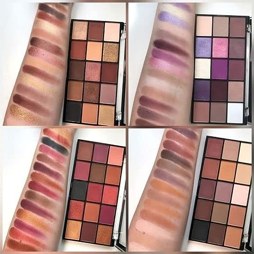 Eye Shadow Palette Revolution Make Up Reloaded Affection 15 colours