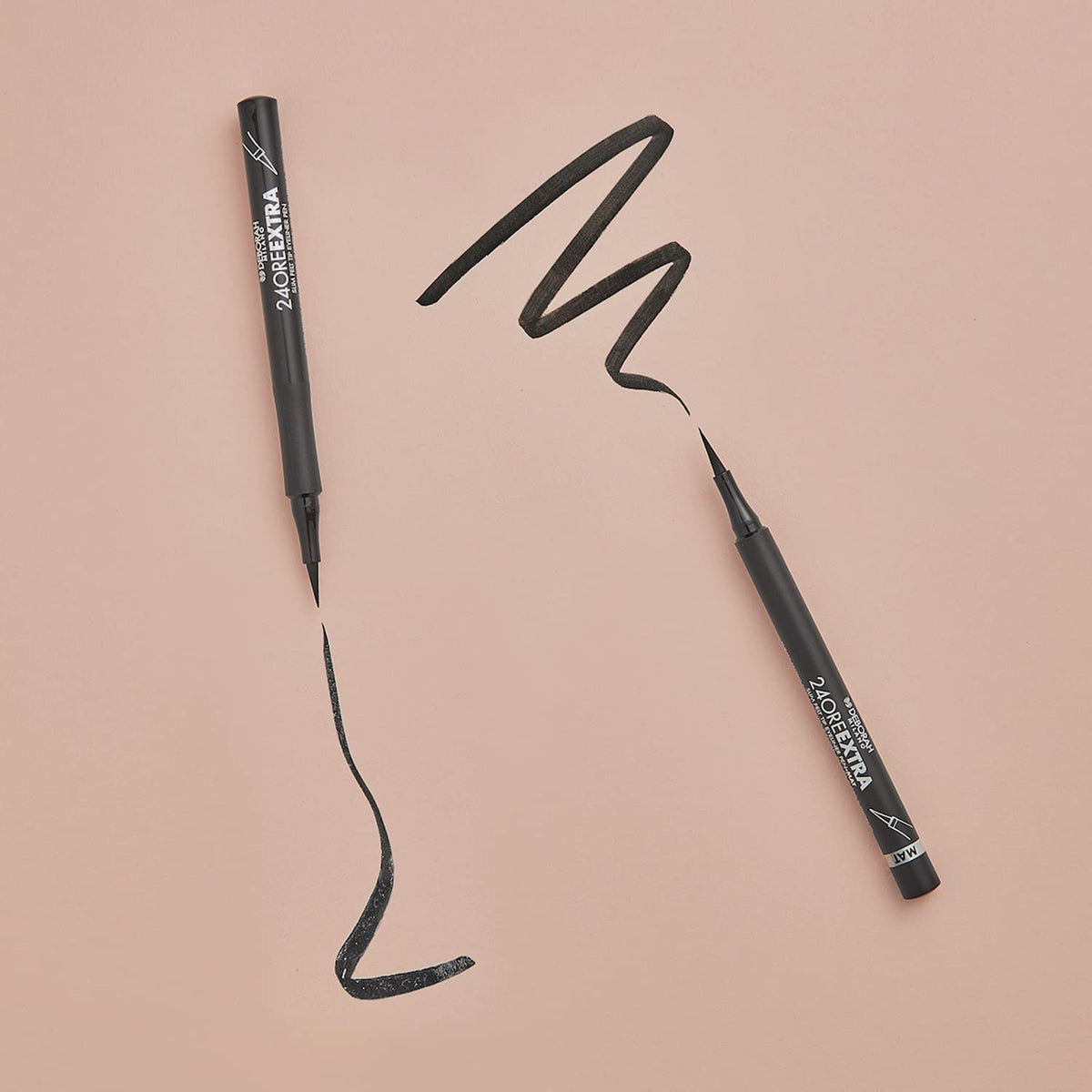 Deborah Milano 24Ore Extra Eyeliner Pen – Black Waterproof Felt Tip (1.5 g)