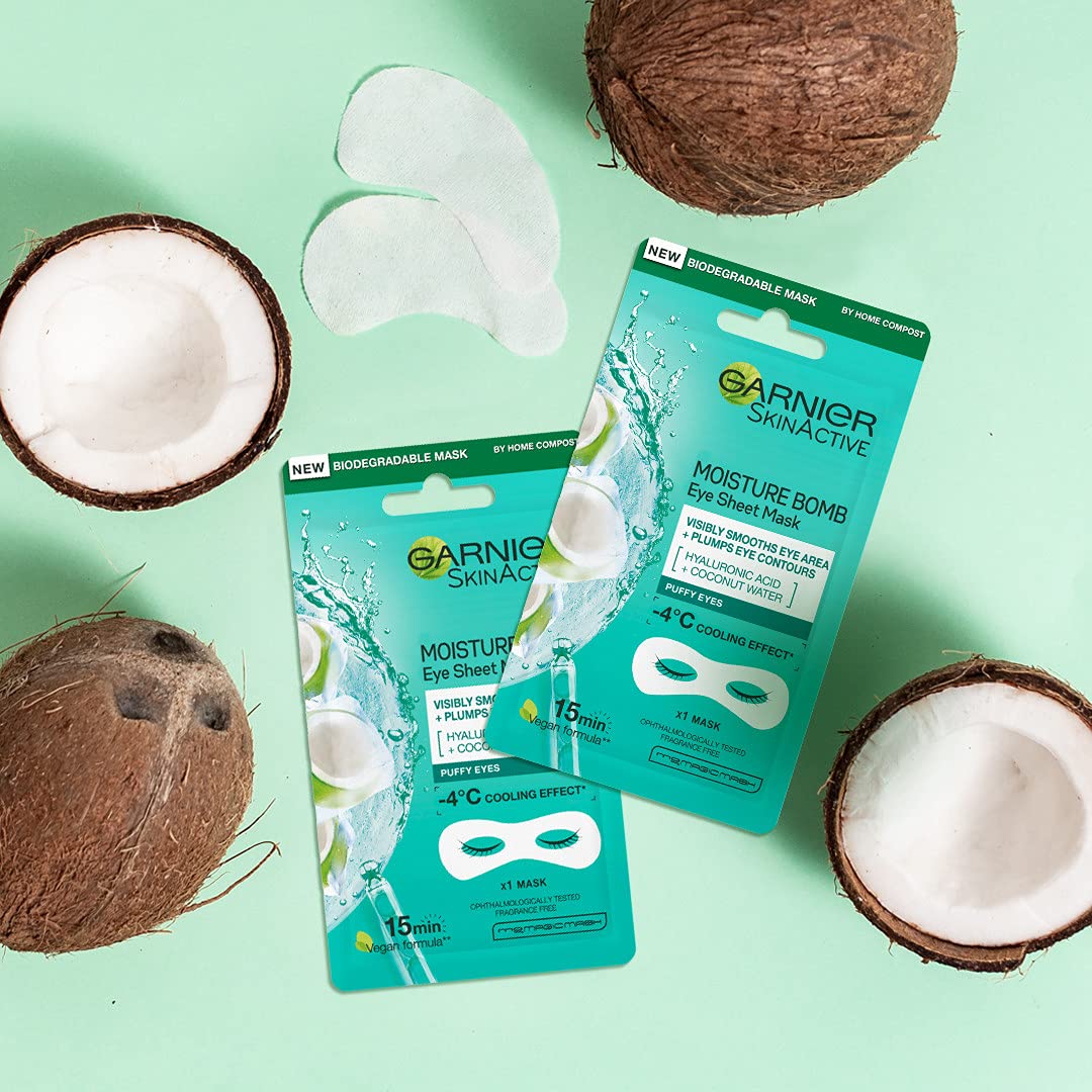 Garnier SkinActive Revitalising Hydrating Mask – Eye Contour & Face Care Treatment 5