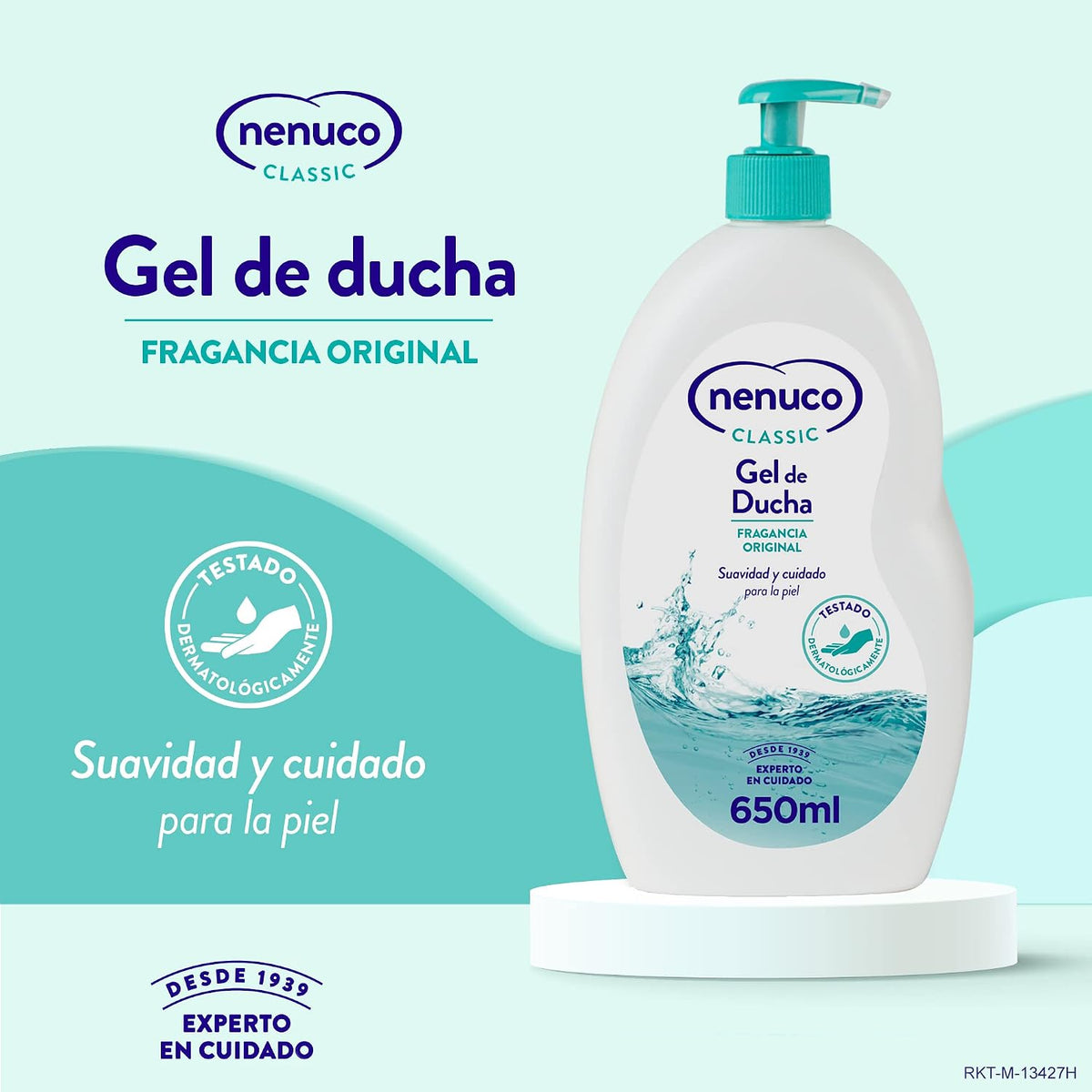 Nenuco Classic Duschgel Sanfte Familie Körper Waschen 750 ml