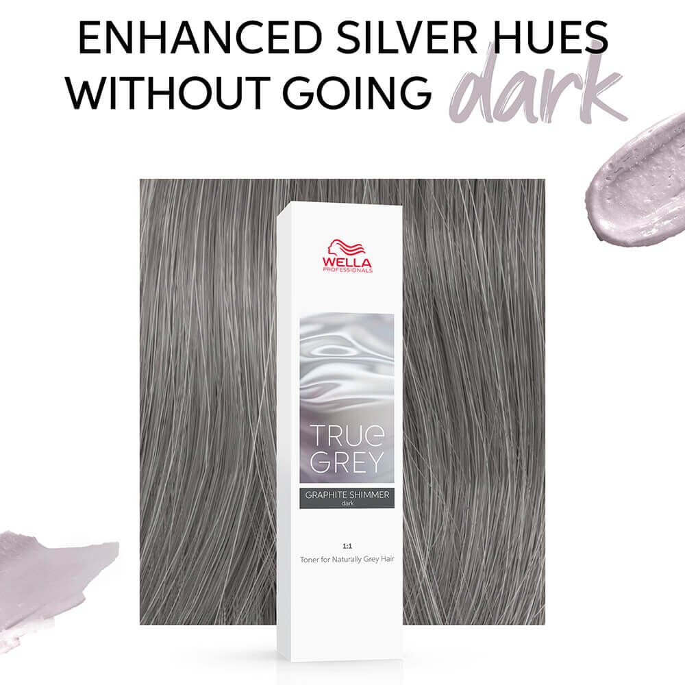 Wella True Grey Crème Toner - Steel Glow Dark (60 ml)