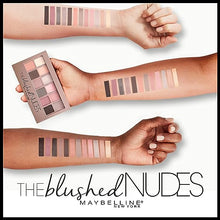 Afbeelding in Gallery-weergave laden, Oogschaduwpalet The Blushed Nudes Maybelline (9,6 g)