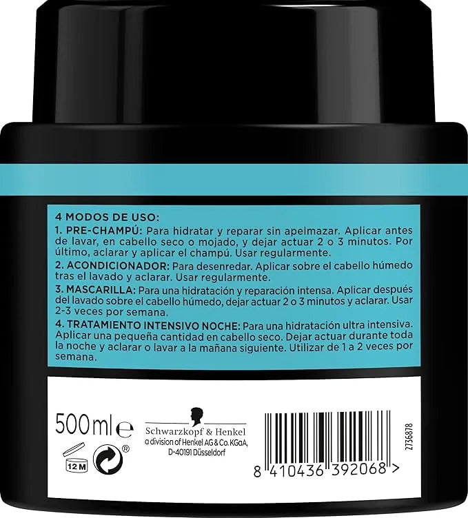 Repairing Mask Syoss Moisturizing 4-in-1