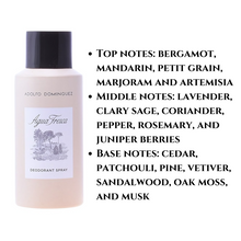 Charger l'image dans la galerie, Adolfo Dominguez Agua Fresca Déodorant Spray