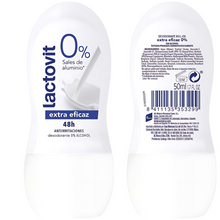 Charger l'image dans la galerie, Lactovit Original 0% Extra Efficace Déo Roll-On 48H