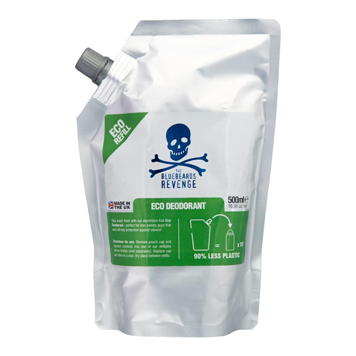 BlueBeards Revenge Eco Desodorante Recambio Bolsa