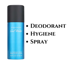 Cargar imagen en el visor de la galería, Davidoff Desodorante en spray para hombre Agua fría