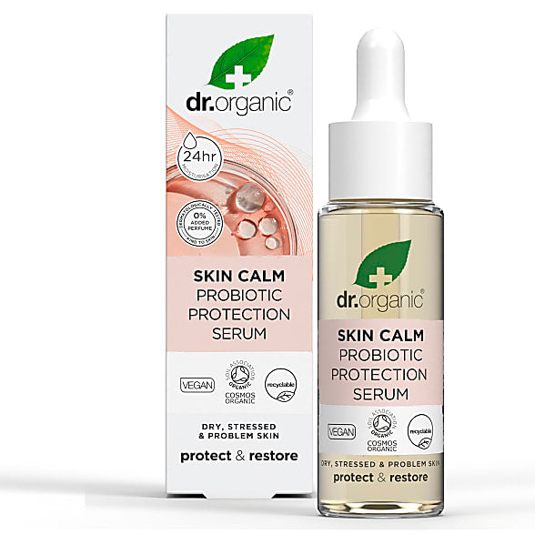 Sérum de protection probiotique Dr. Organic Skin calm (30 ml)