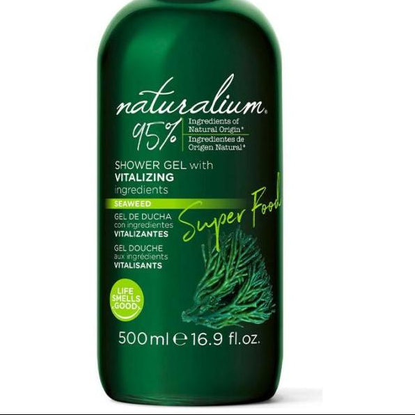 Gel douche Naturalium Super Food Seaweed Vitalizing (500 ml)