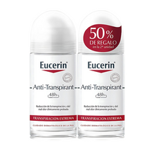 Load image into Gallery viewer, Eucerin Antiperspirant 48h Anti-Transpirant Roll-On 2 Units