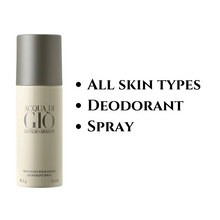 Afbeelding in Gallery-weergave laden, Giorgio Armani Acqua Di Gio Men Deodorantspray