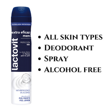 Charger l'image dans la galerie, Lactovit Men Déo Spray Extra Efficace 48H