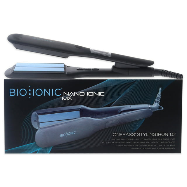 Plancha de Pelo BIO IONIC una pasada tira silicona 1.0 plancha