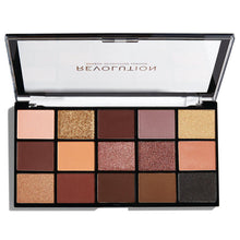 Load image into Gallery viewer, Eye Shadow Palette Revolution Make Up Reloaded Velvet Rose 15 colours
