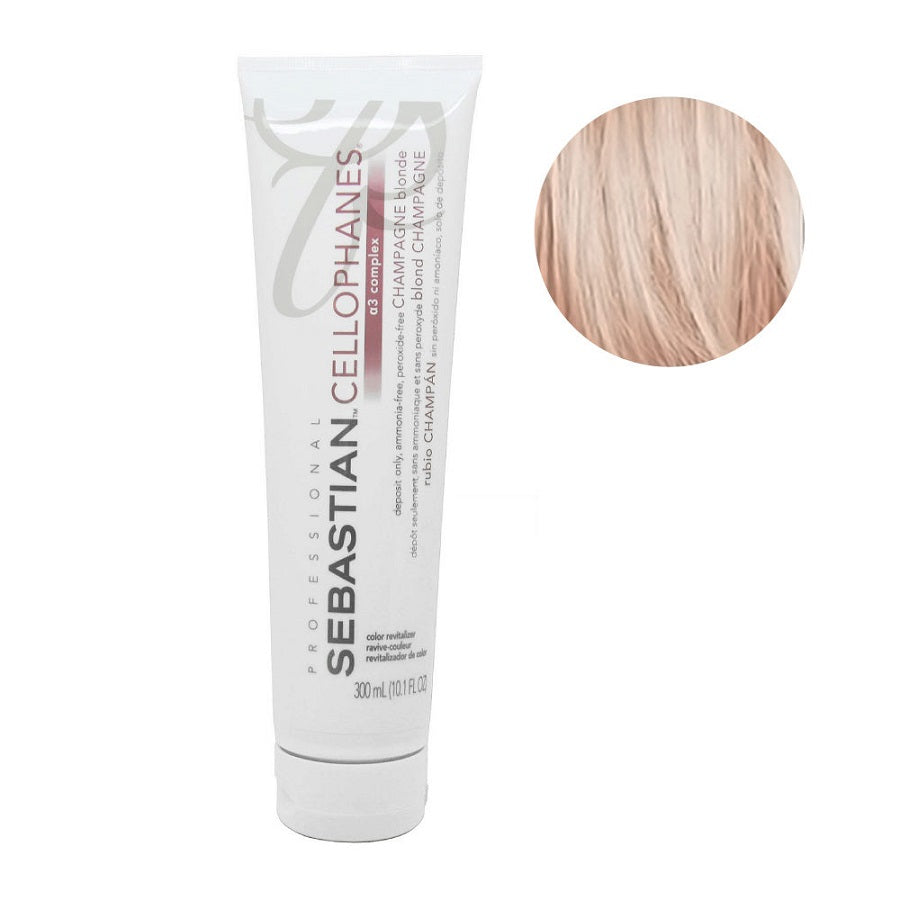 Sebastian Permanent Kleur Creme Cellophanes Blond Champagne (300 ml)