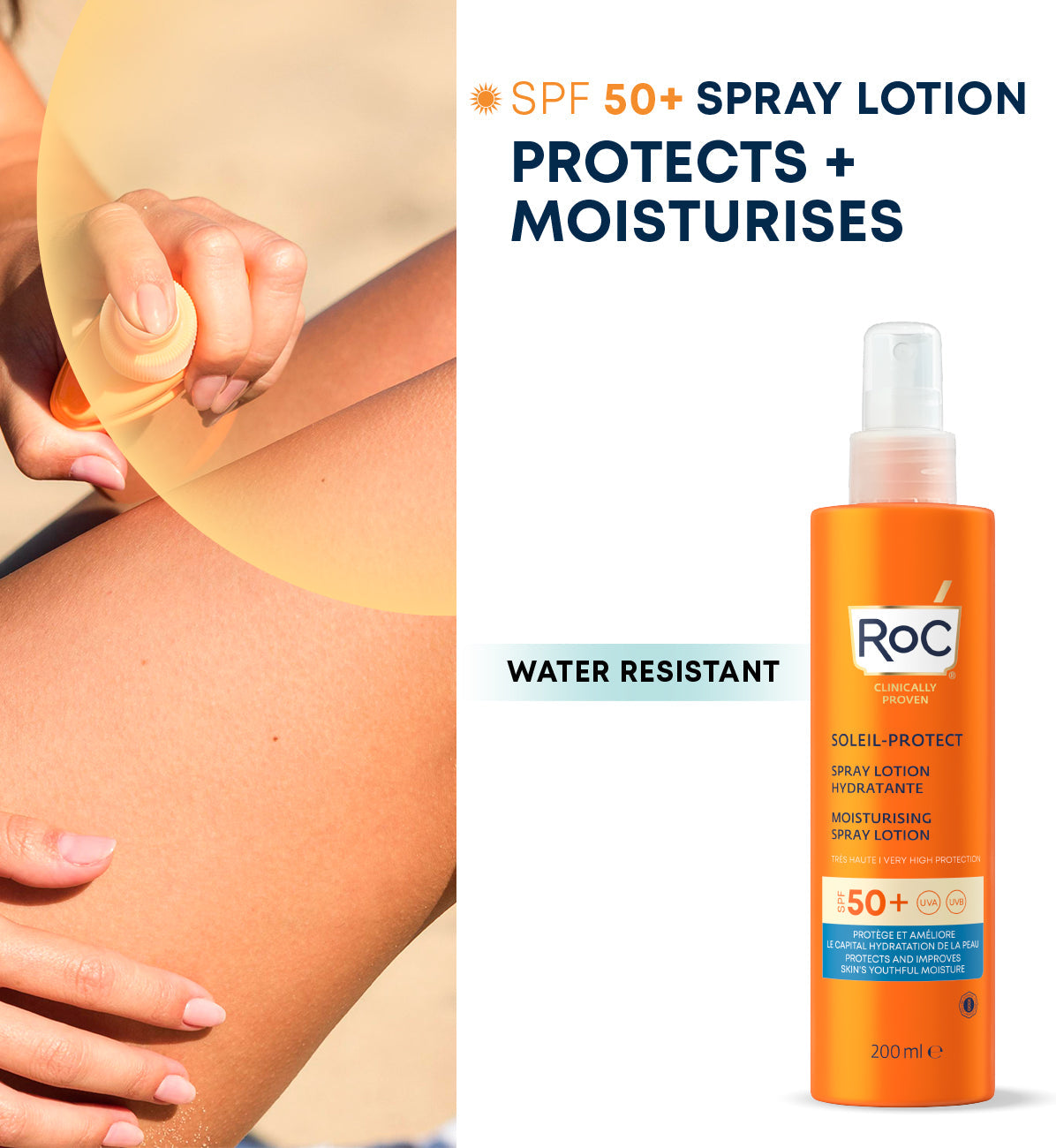 Roc Spray Sun Protector High Tolerance SPF 50 (200 ml)