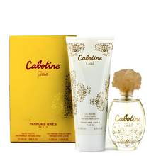 Afbeelding in Gallery-weergave laden, Grès Set CABOTINE GOLD Eau de toilette Spray 100 ml + Body Lotion 200 ml