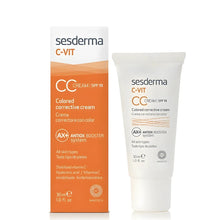 Load image into Gallery viewer, Sesderma C-Vit CC Cream Colored Corrective Cream SPF15