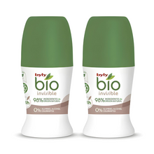Load image into Gallery viewer, Byly Bio Natural 0% Invisible Deo Roll-On (2 Pcs)