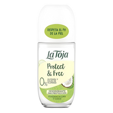 Afbeelding in Gallery-weergave laden, La Toja Protect & Free Lime & Coconut Deodorant Roll-On