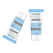 Load image into Gallery viewer, Vitesse 3-in-1 Camomille Rose water Facial Cleansing Gel