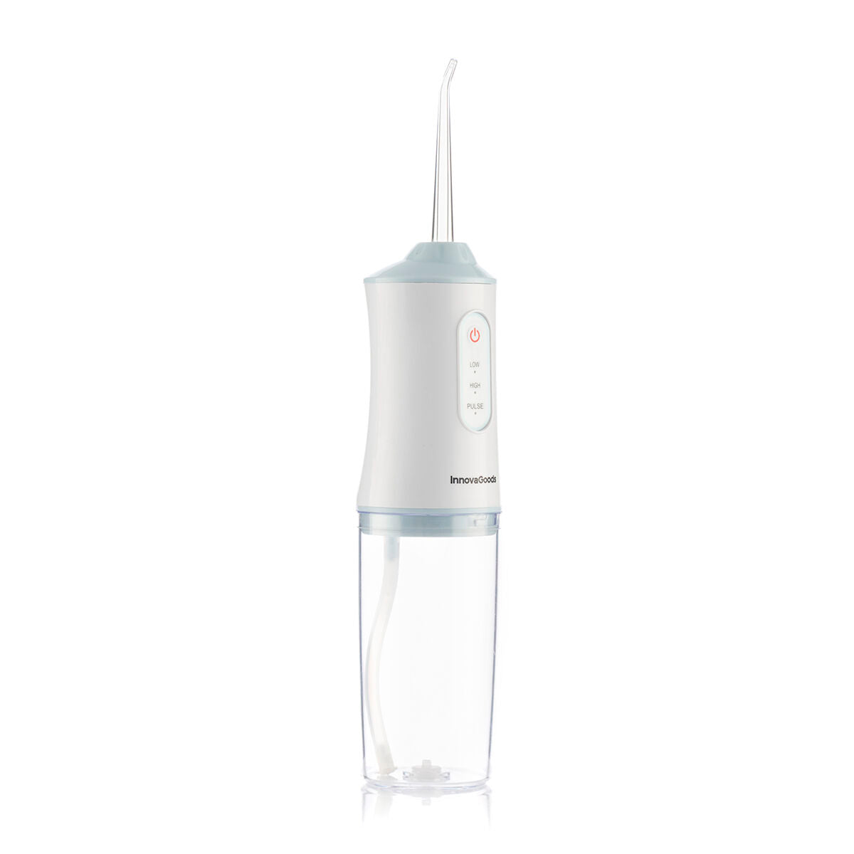 InnovaGoods Denter Irrigador Oral Portátil Recargable - Hilo Dental Inalámbrico para una Limpieza Dental Profunda