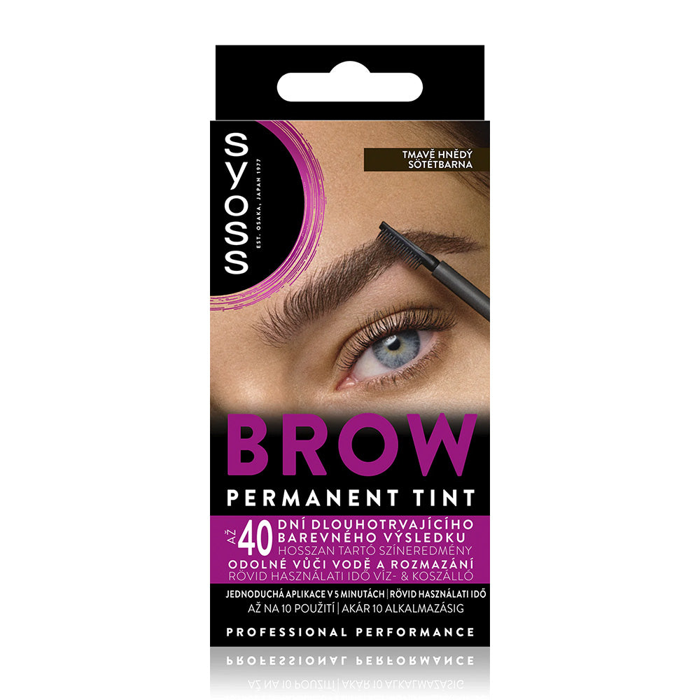 Syoss Brow Tint Eyebrow Make-Up – Long-Lasting Defined Brows