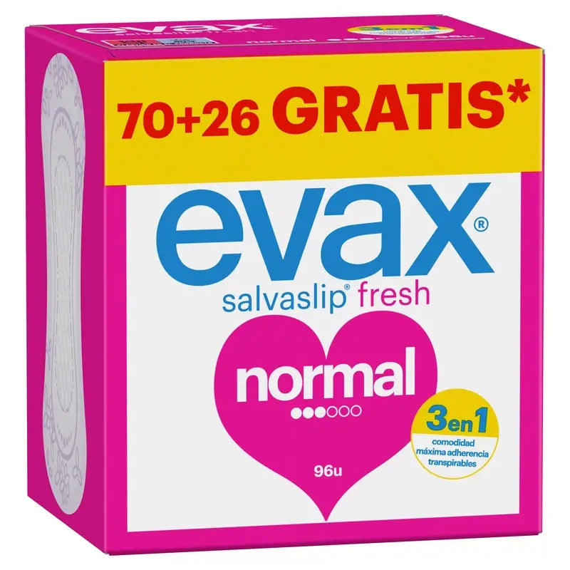 Normale Slipeinlage Evax Normal 96 Einheiten