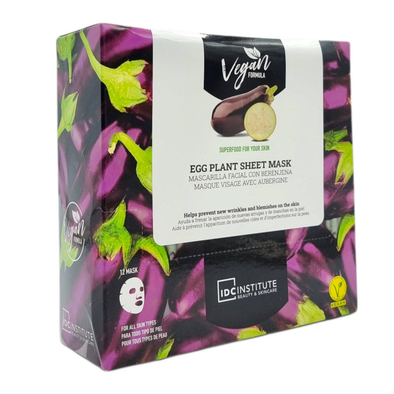 Mascarilla facial vegana de berenjena de IDC Institute (25 g)