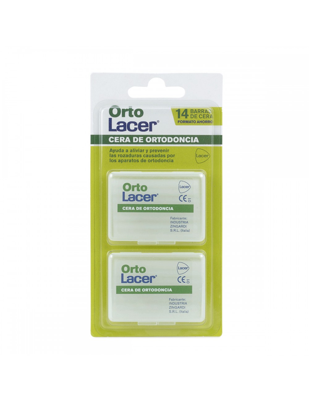 Lacer OrtoLacer Orthodontic Wax – Protective Relief for Braces (14 Bars) 2