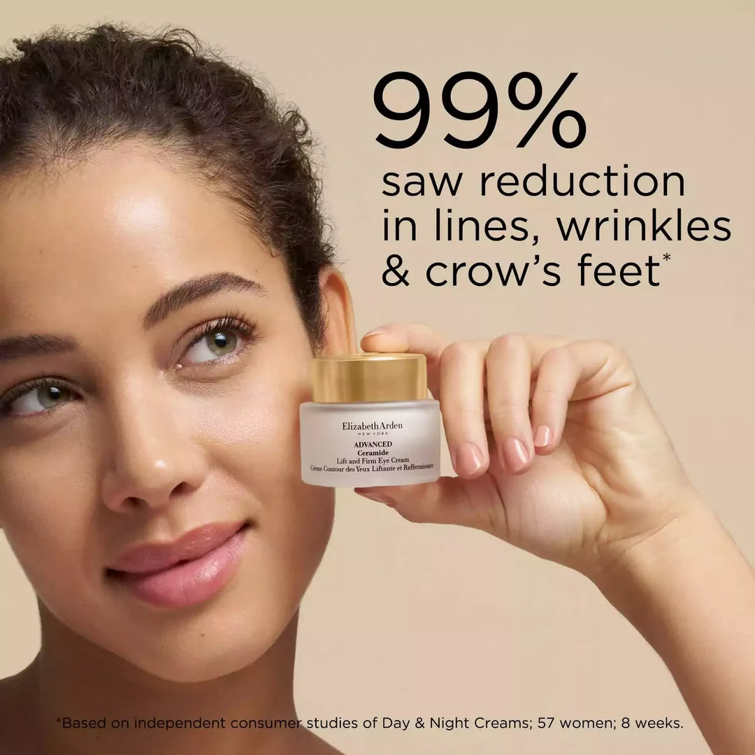 Crème pour le contour des yeux Elizabeth Arden – Soin hydratant pour un contour des yeux d’apparence plus lisse (15 ml)