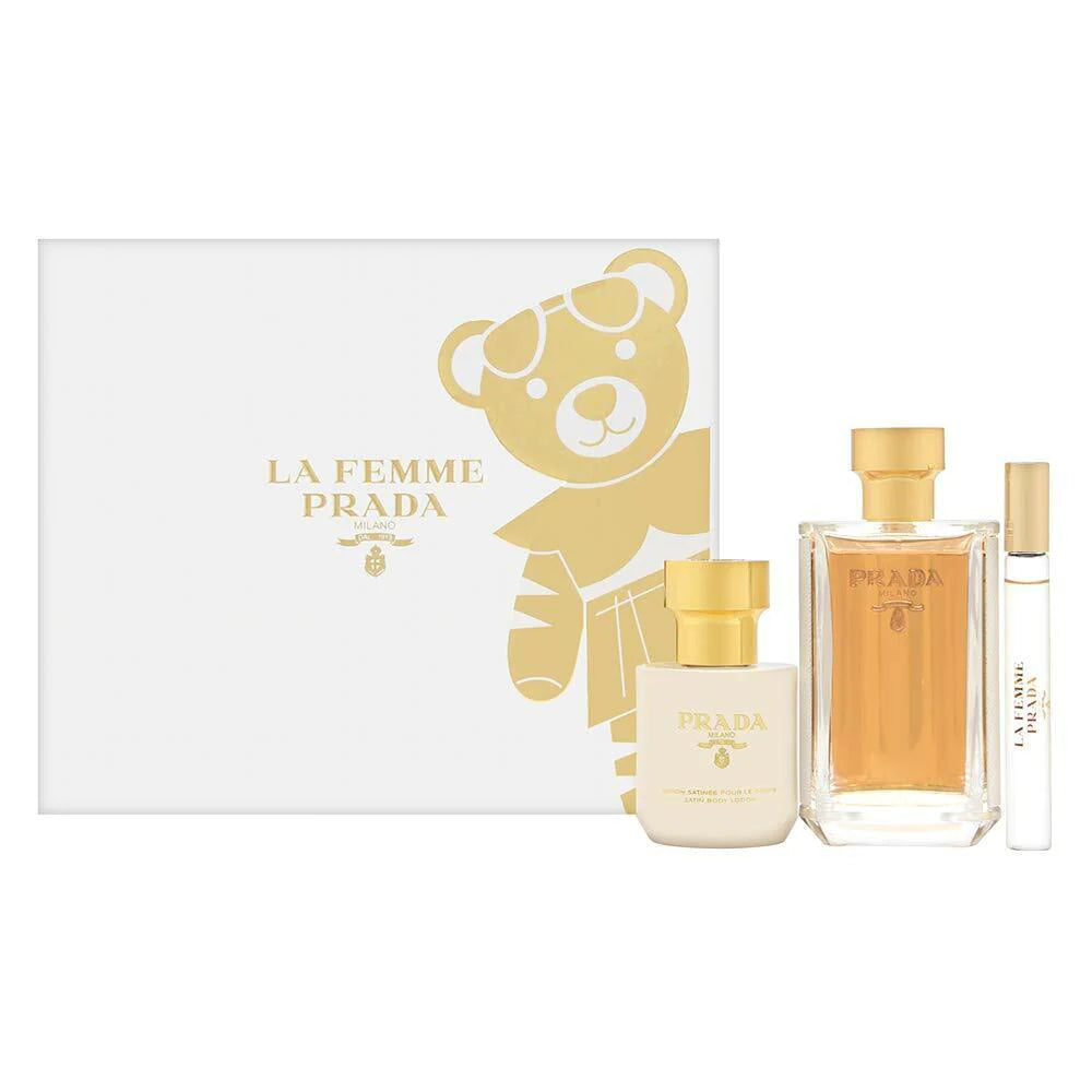 Coffret de parfums pour femmes La Femme Prada (3 pièces)