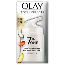Lade das Bild in den Galerie-Viewer, Olay Total Effects Anti- edad Hidratante Spf30 50 ml