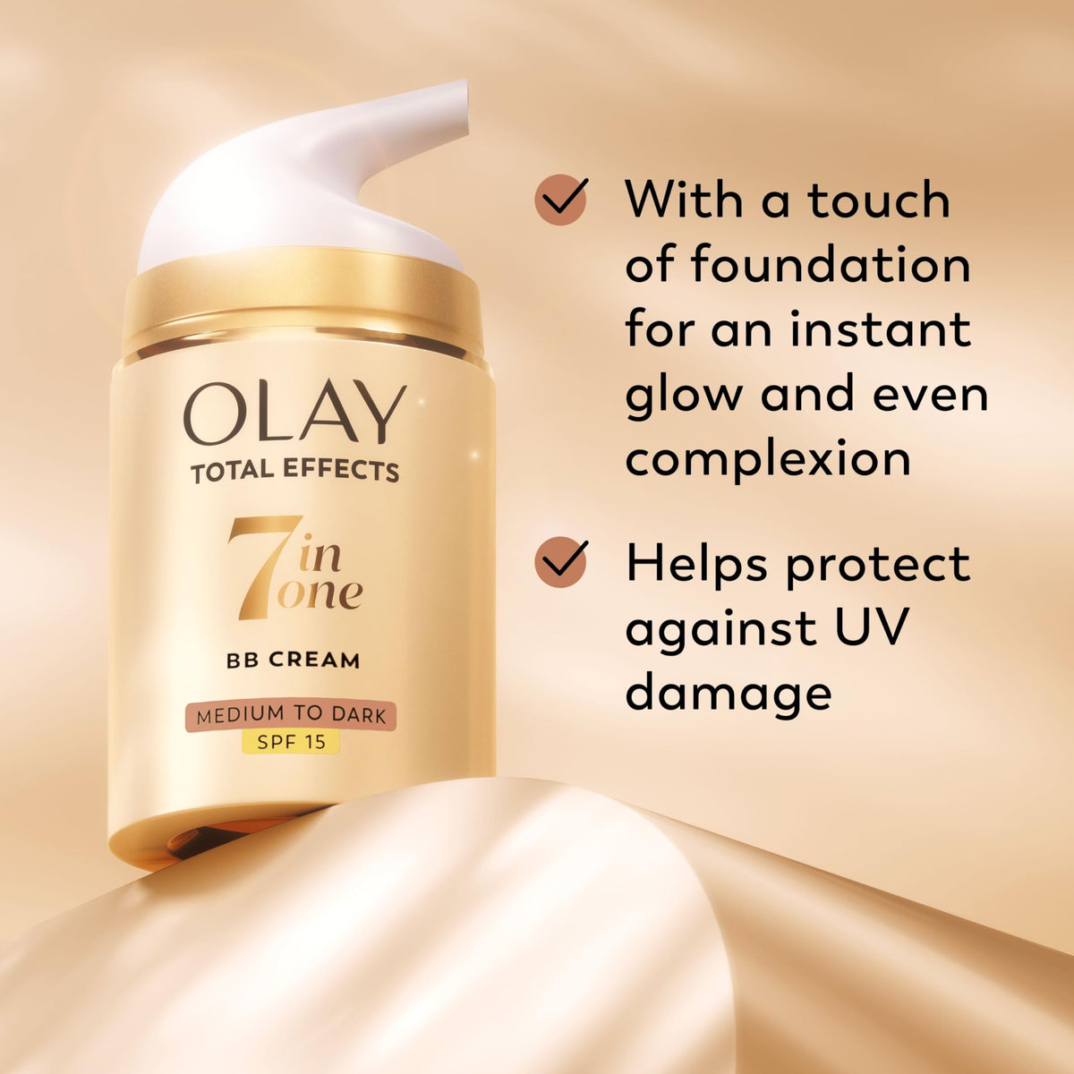 Olay Total Effects BB Cream SPF 15 Medium – image 2