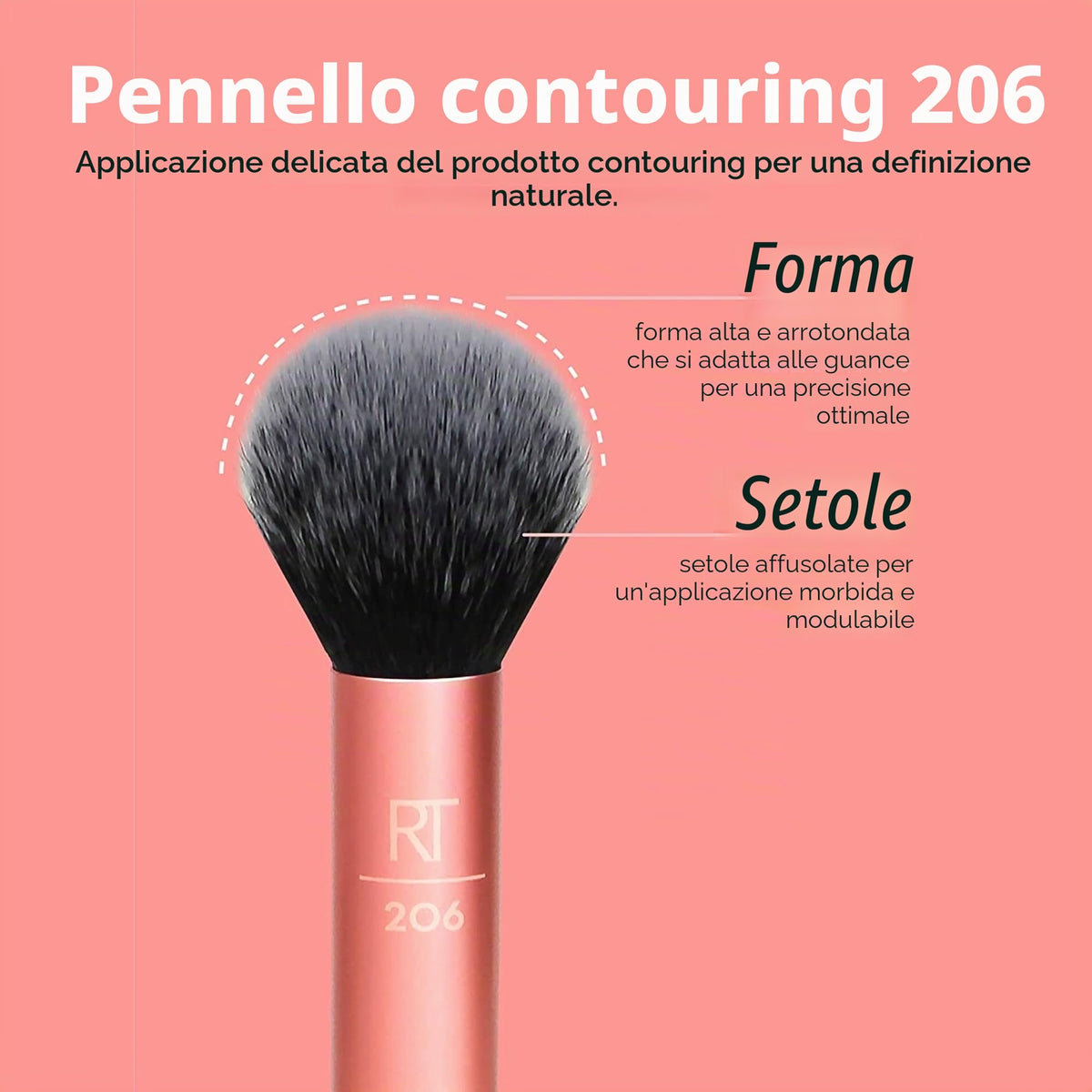 Set of Make-up Brushes Flawless Real Techniques (4 pcs) 4