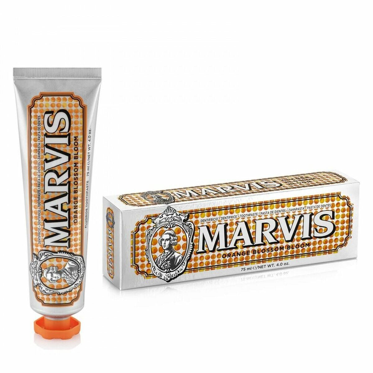 Marvis Orange Blossom Bloom Toothpaste – Floral Citrus Fluoride Toothpaste (75 ml) 3