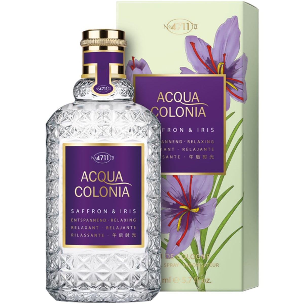 4711 Acqua Colonia Saffron & Iris Eau de Cologne (50 ml / 170 ml) 2