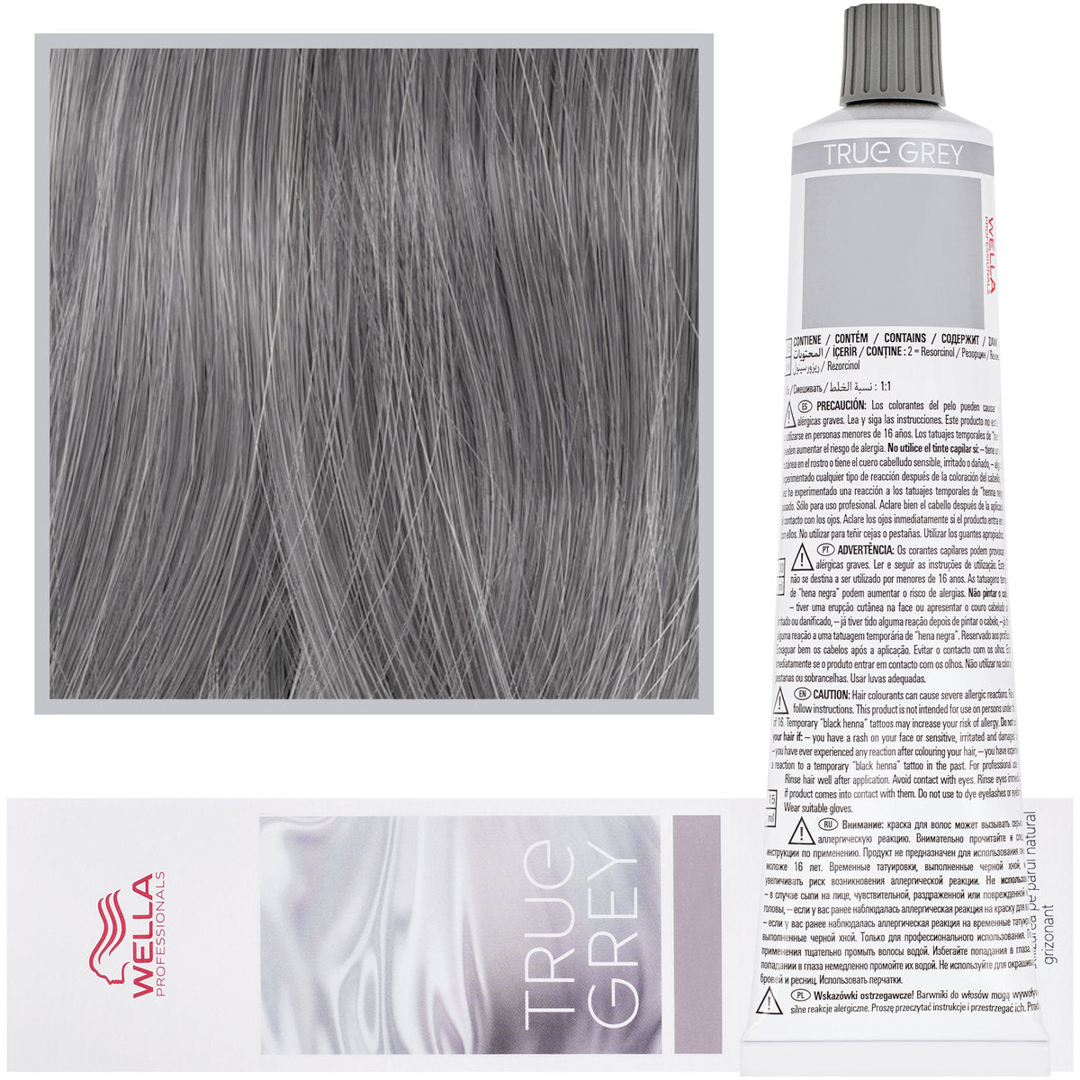 Wella True Grey Crème Toner - Steel Glow Dark (60 ml)