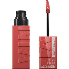 Load image into Gallery viewer, Lipstick Maybelline Superstay Vinyl Ink 15-peachy