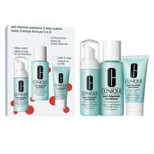 Cargar imagen en el visor de la galería, Women's Cosmetics Set Anti-blemish Solutions 3 Step Clinique (3 pcs)