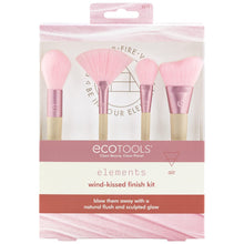 Afbeelding in Gallery-weergave laden, Set Make-up Kwasten Ecotools Elements Air Wind-Kissed Finish (4 stuks)