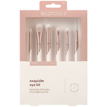 Cargar imagen en el visor de la galería, Set Make-up Kwasten Ecotools Luxe Exquisite Eye (6 stuks)