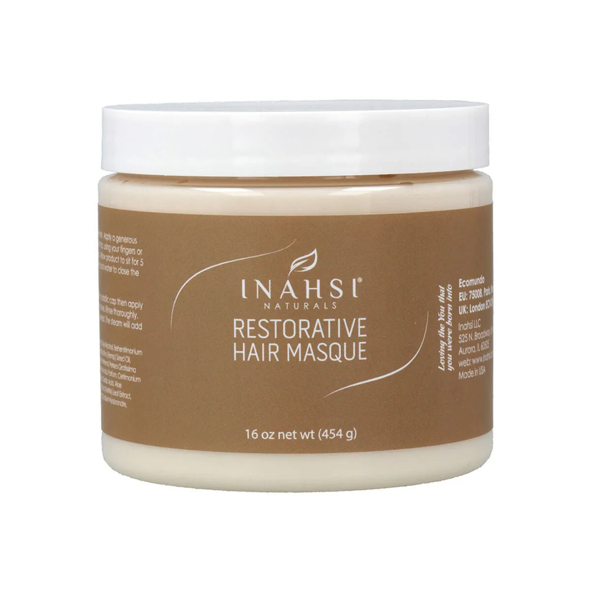 Masque capillaire nourrissant Inahsi réparateur (454 g)